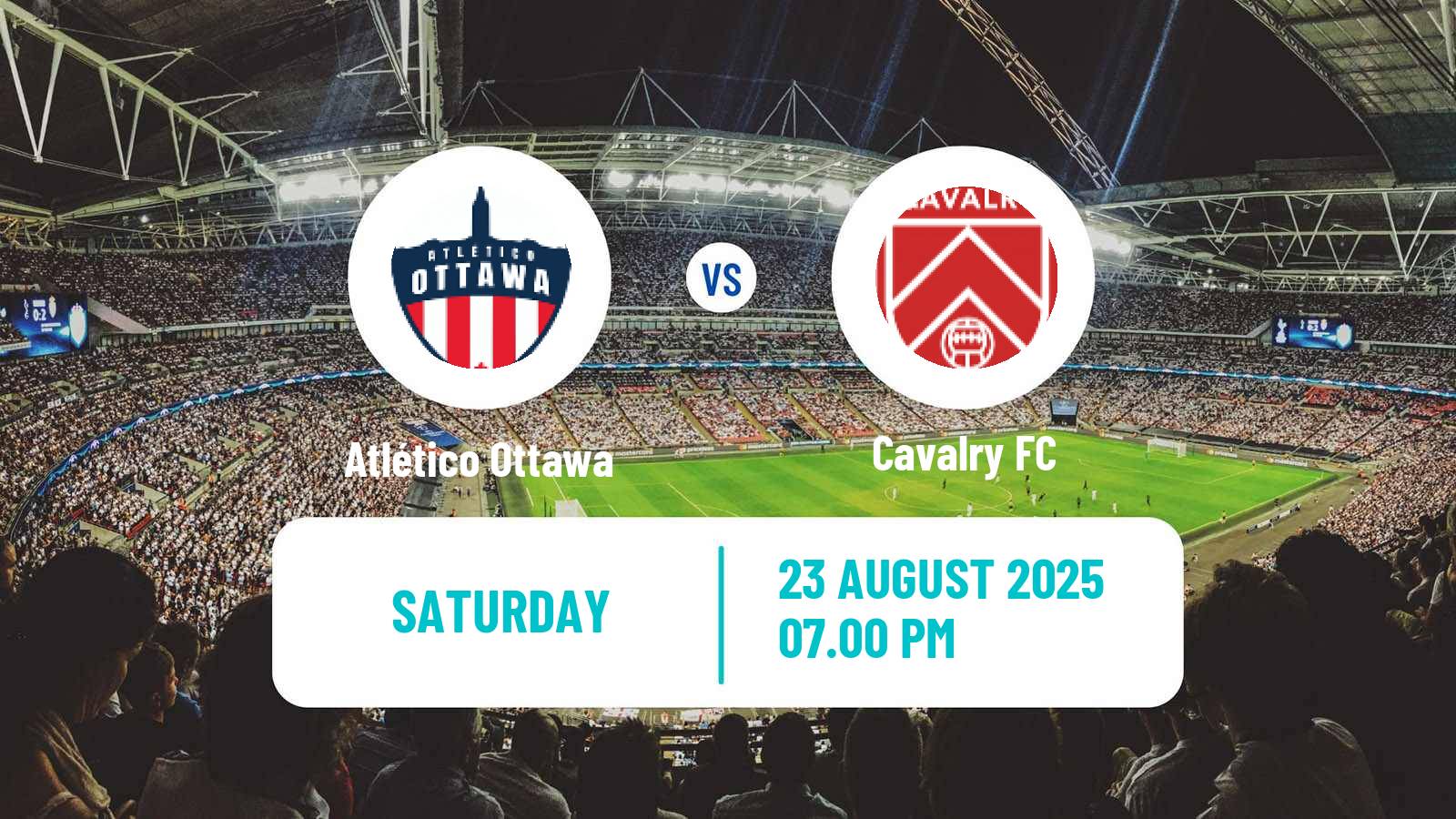 Soccer Canadian Premier League Atlético Ottawa - Cavalry