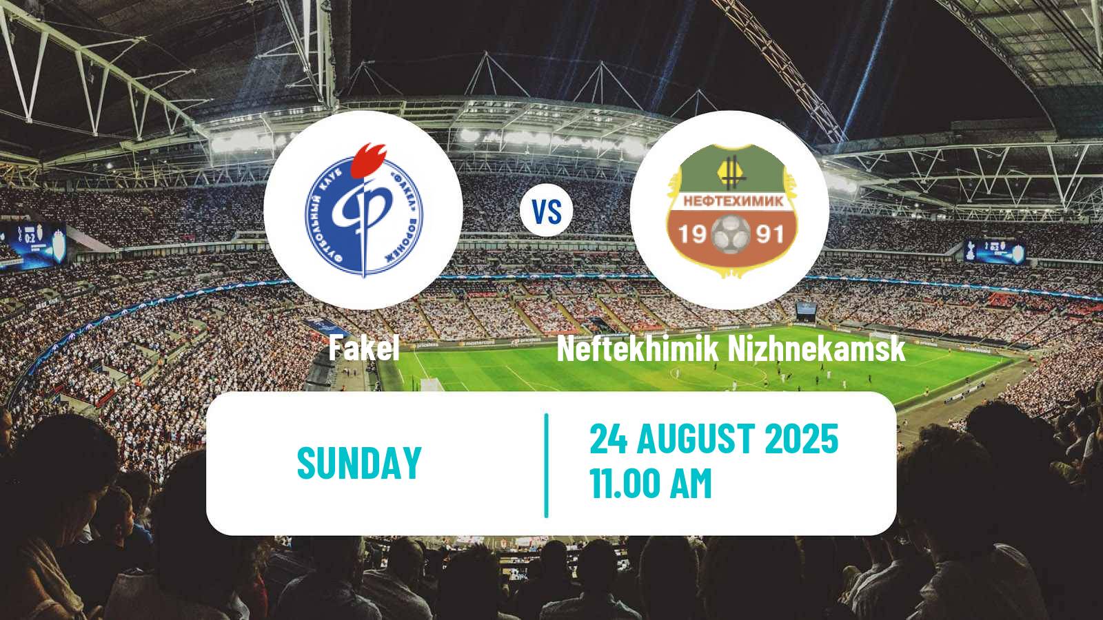 Soccer Russian FNL Fakel - Neftekhimik Nizhnekamsk