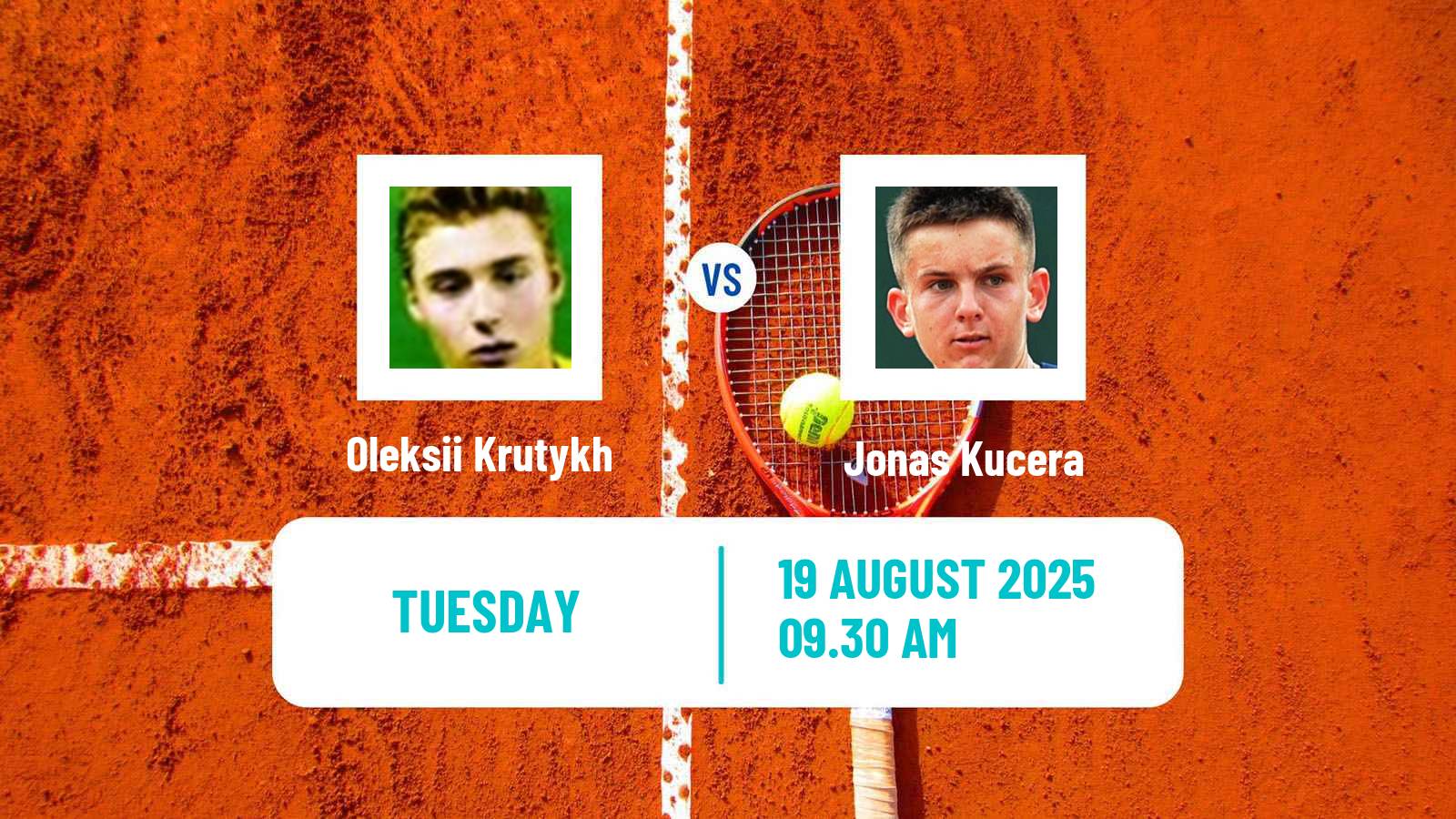 Tennis ITF M15 Krakow Men Oleksii Krutykh - Jonas Kucera