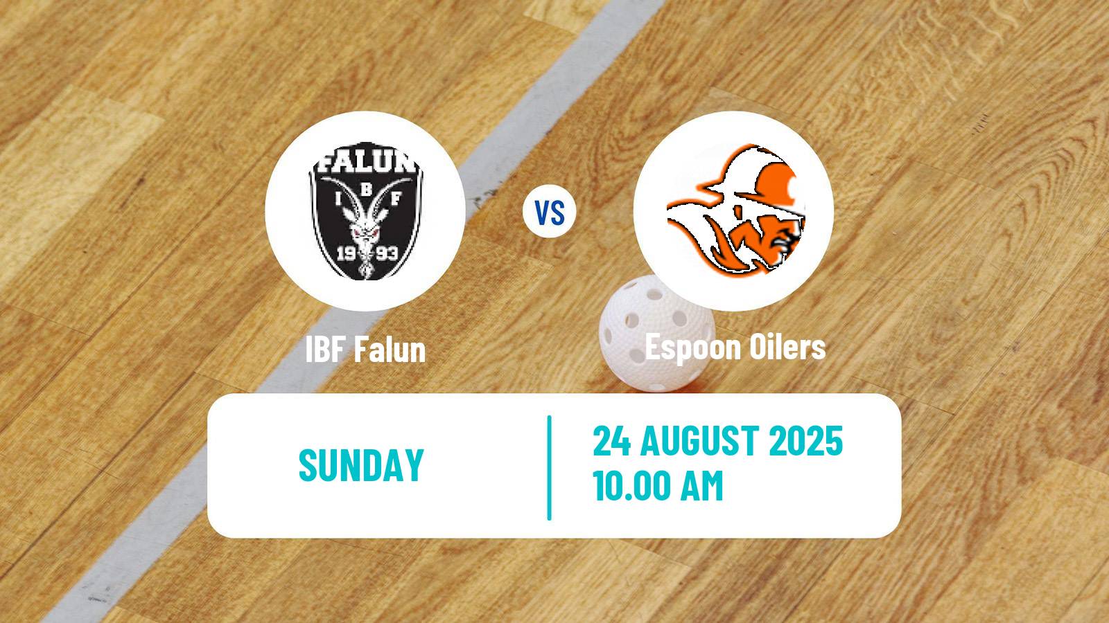 Floorball Champions Cup Floorball Falun - Espoon Oilers