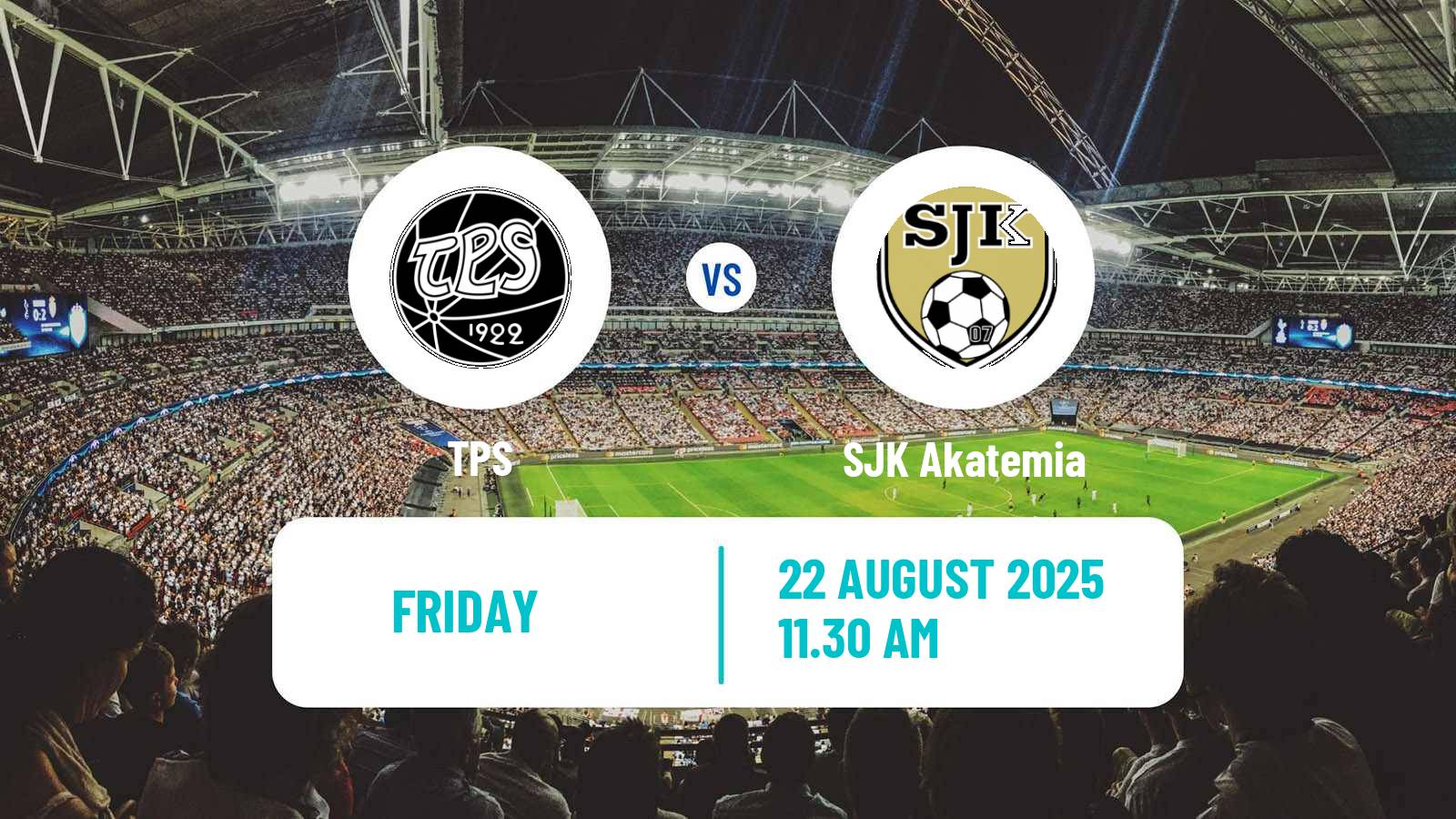 Soccer Finnish Ykkosliiga TPS - SJK Akatemia