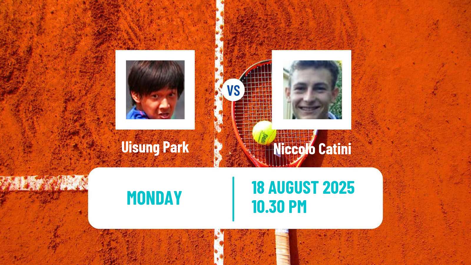 Tennis ITF M15 Maanshan 6 Men Uisung Park - Niccolo Catini