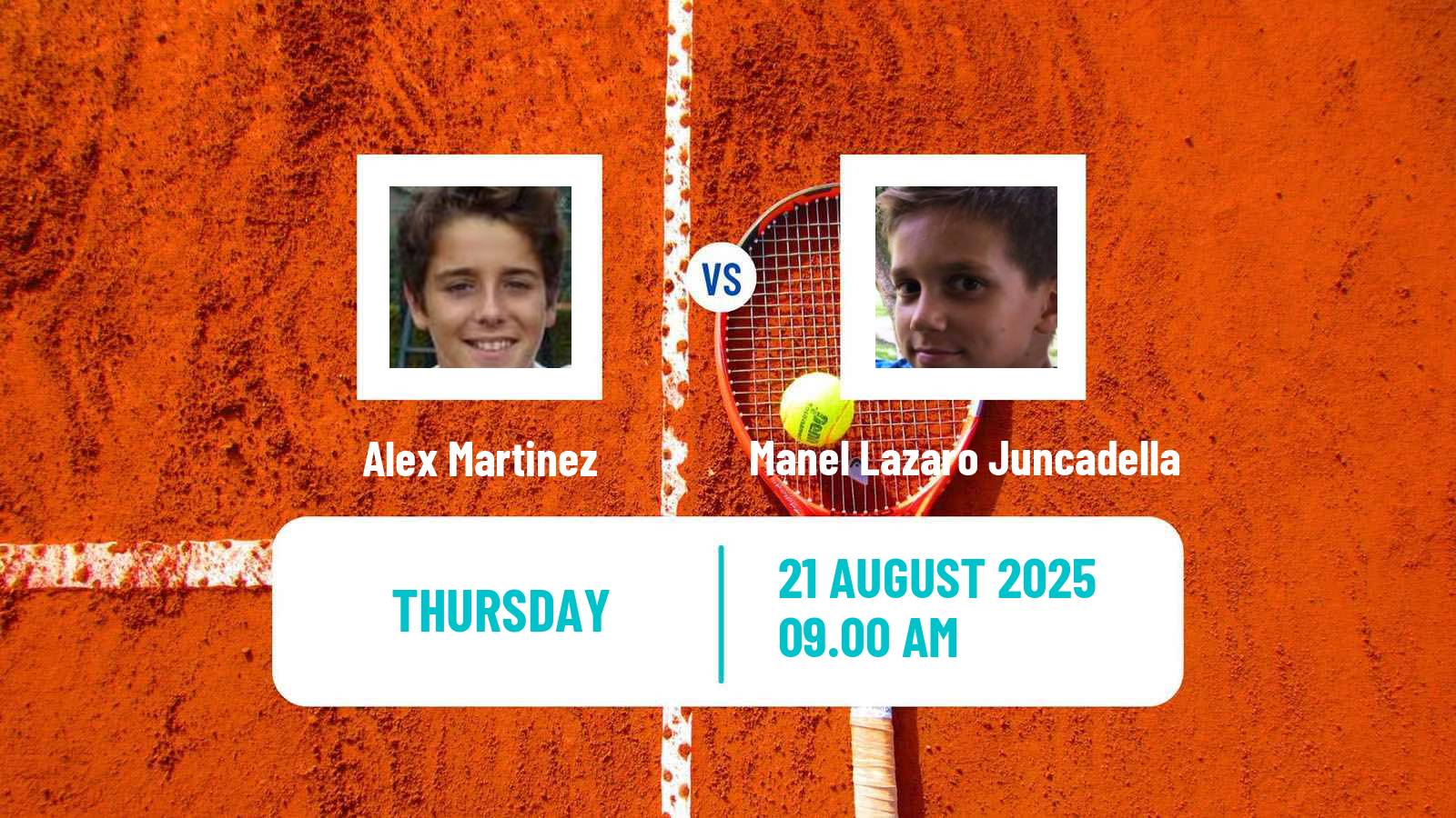 Tennis ITF M25 Santander Men Alex Martinez - Manel Lazaro Juncadella