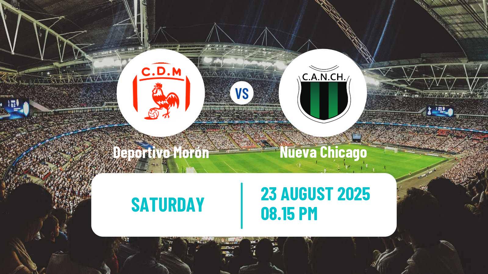 Soccer Argentinian Primera Nacional Deportivo Morón - Nueva Chicago
