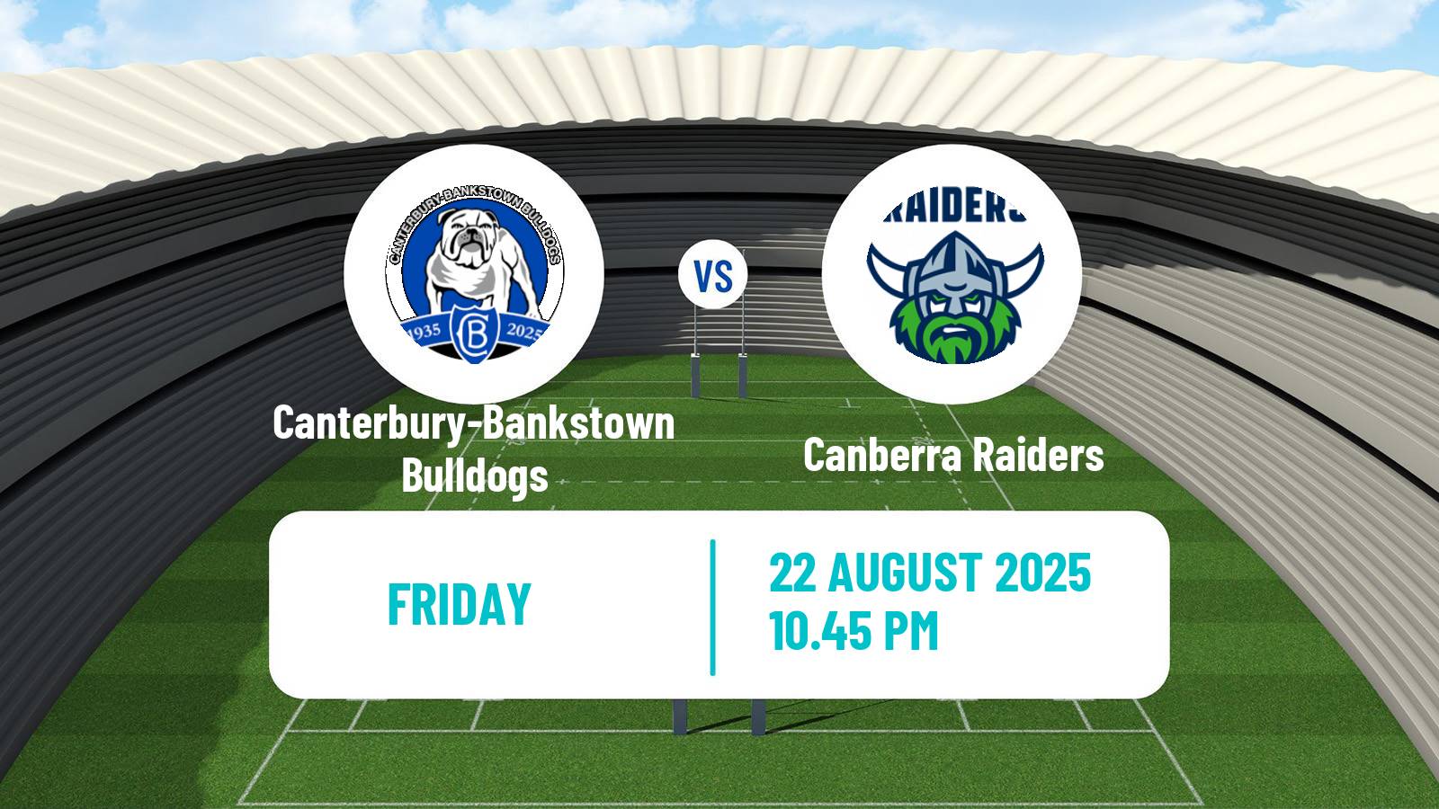 Rugby league Australian Premiership Rugby League Women Canterbury-Bankstown Bulldogs - Canberra Raiders