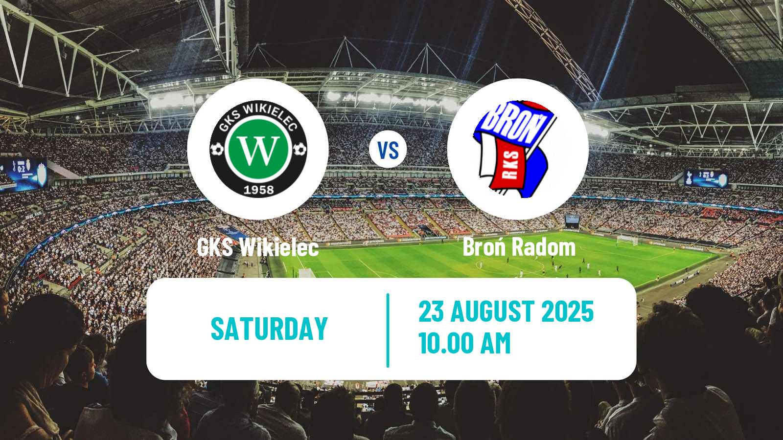 Soccer Polish Division 3 - Group I Wikielec - Broń Radom
