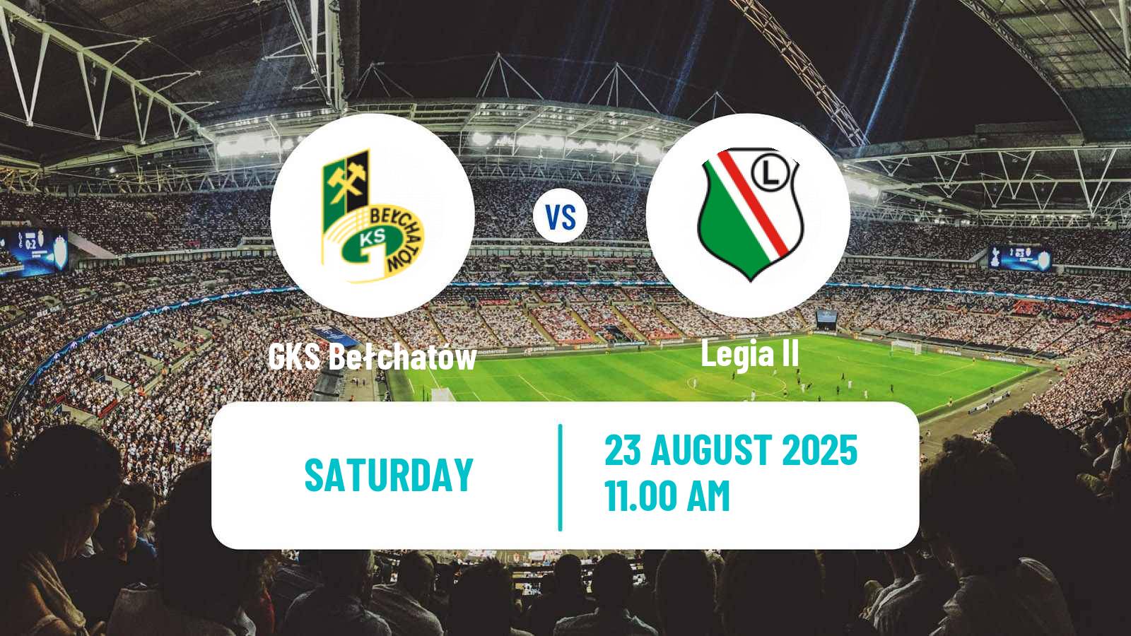 Soccer Polish Division 3 - Group I GKS Bełchatów - Legia II