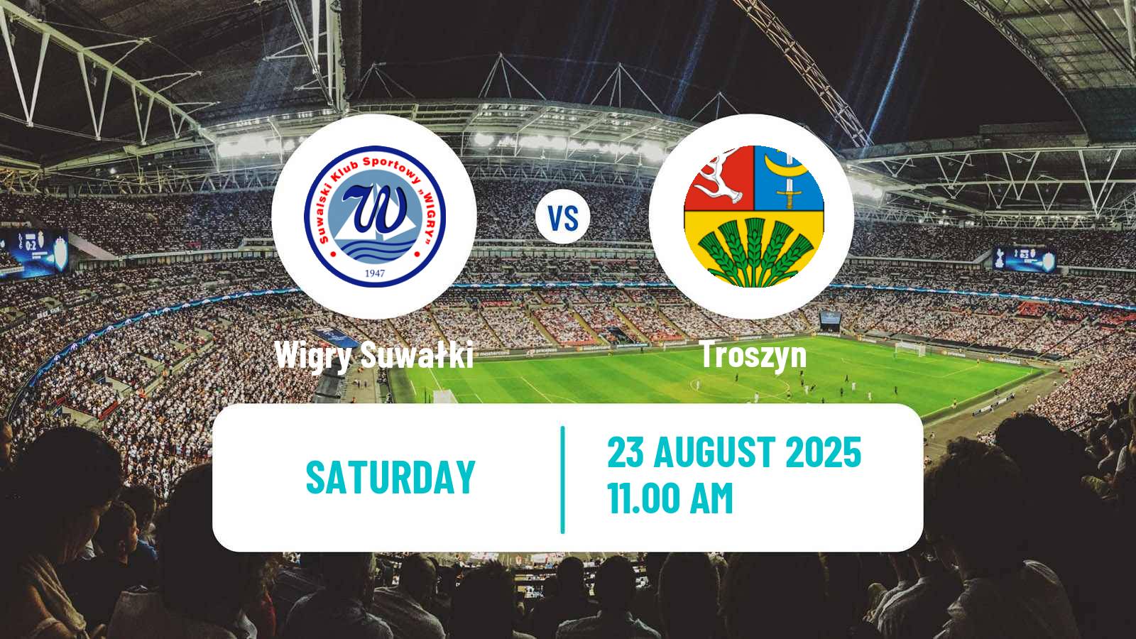 Soccer Polish Division 3 - Group I Wigry Suwałki - Troszyn