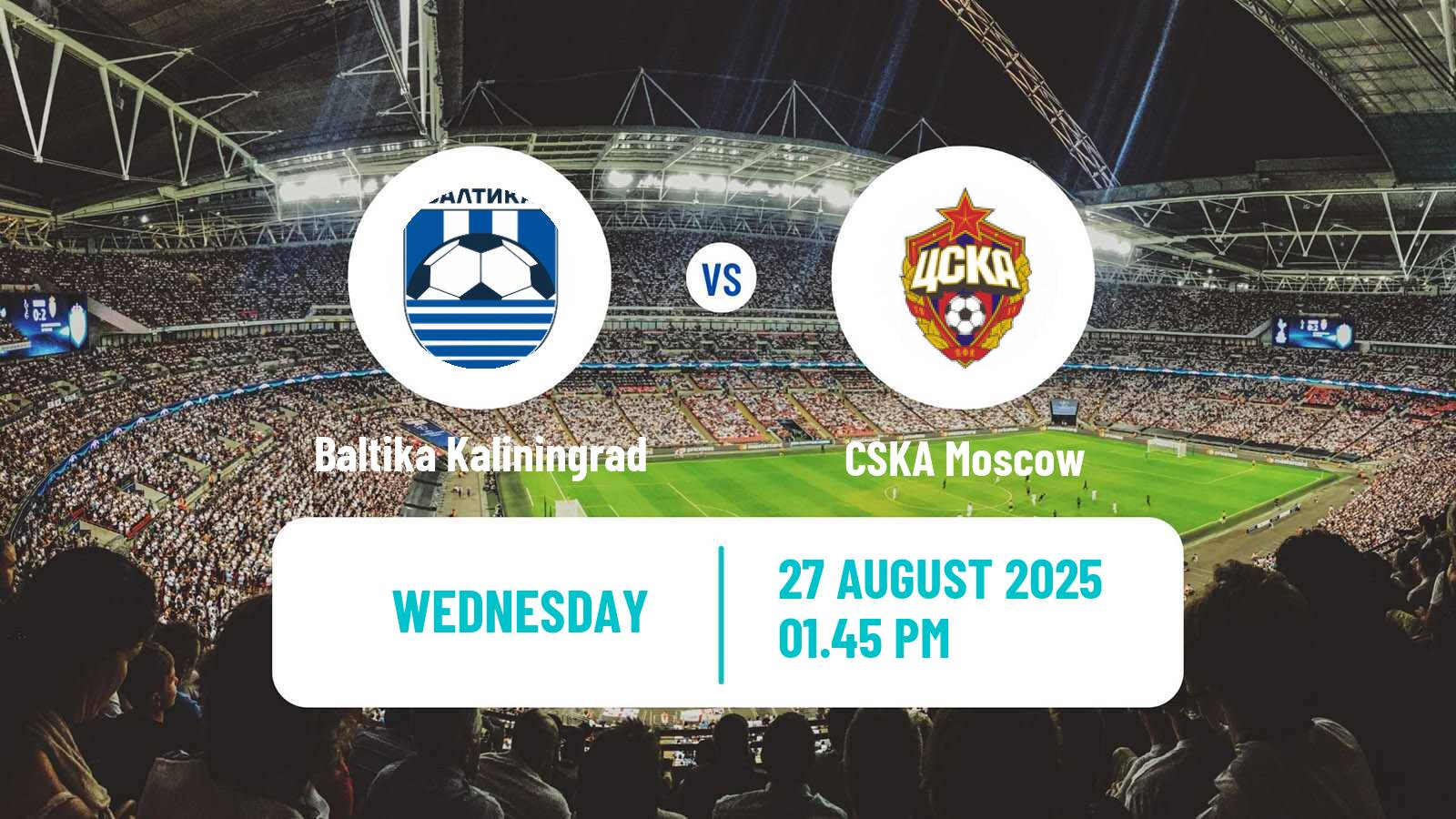 Soccer Russian Cup Baltika Kaliningrad - CSKA Moscow