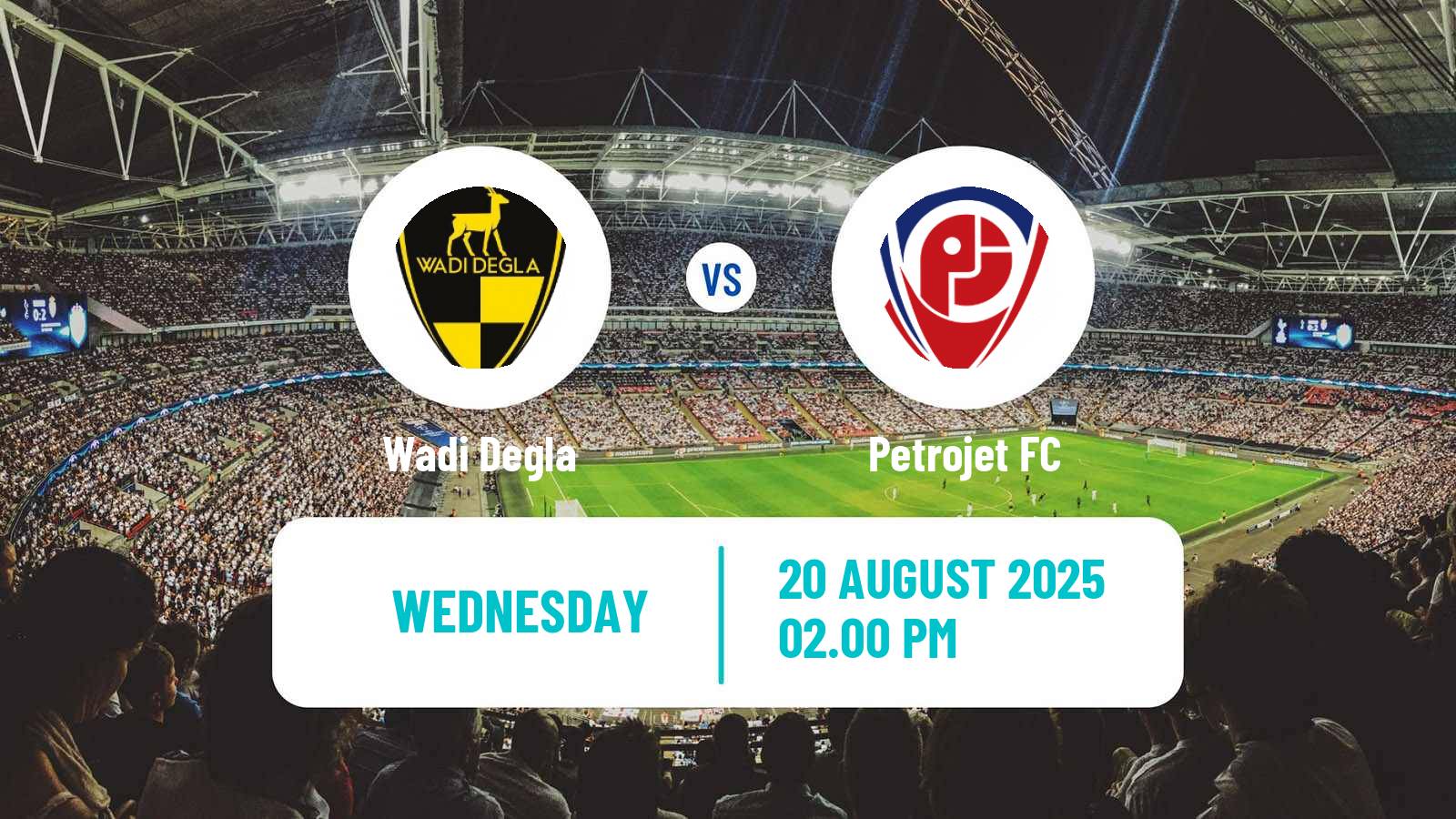 Soccer Egyptian Premier League Wadi Degla - Petrojet
