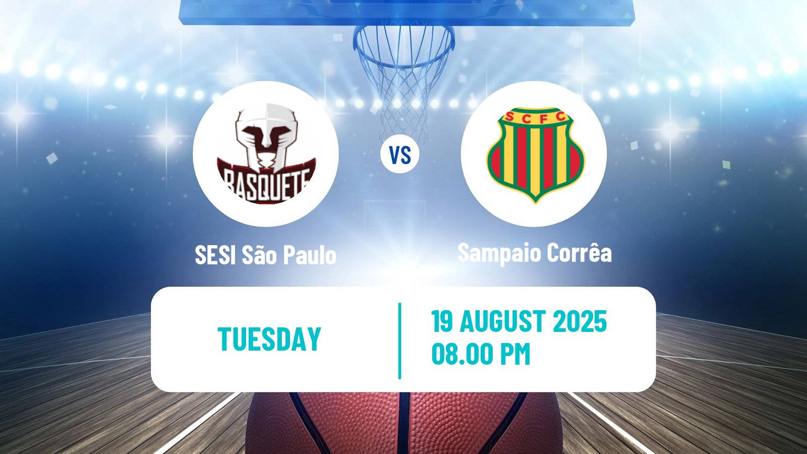 Basketball Brazilian LBF Women SESI São Paulo - Sampaio Corrêa