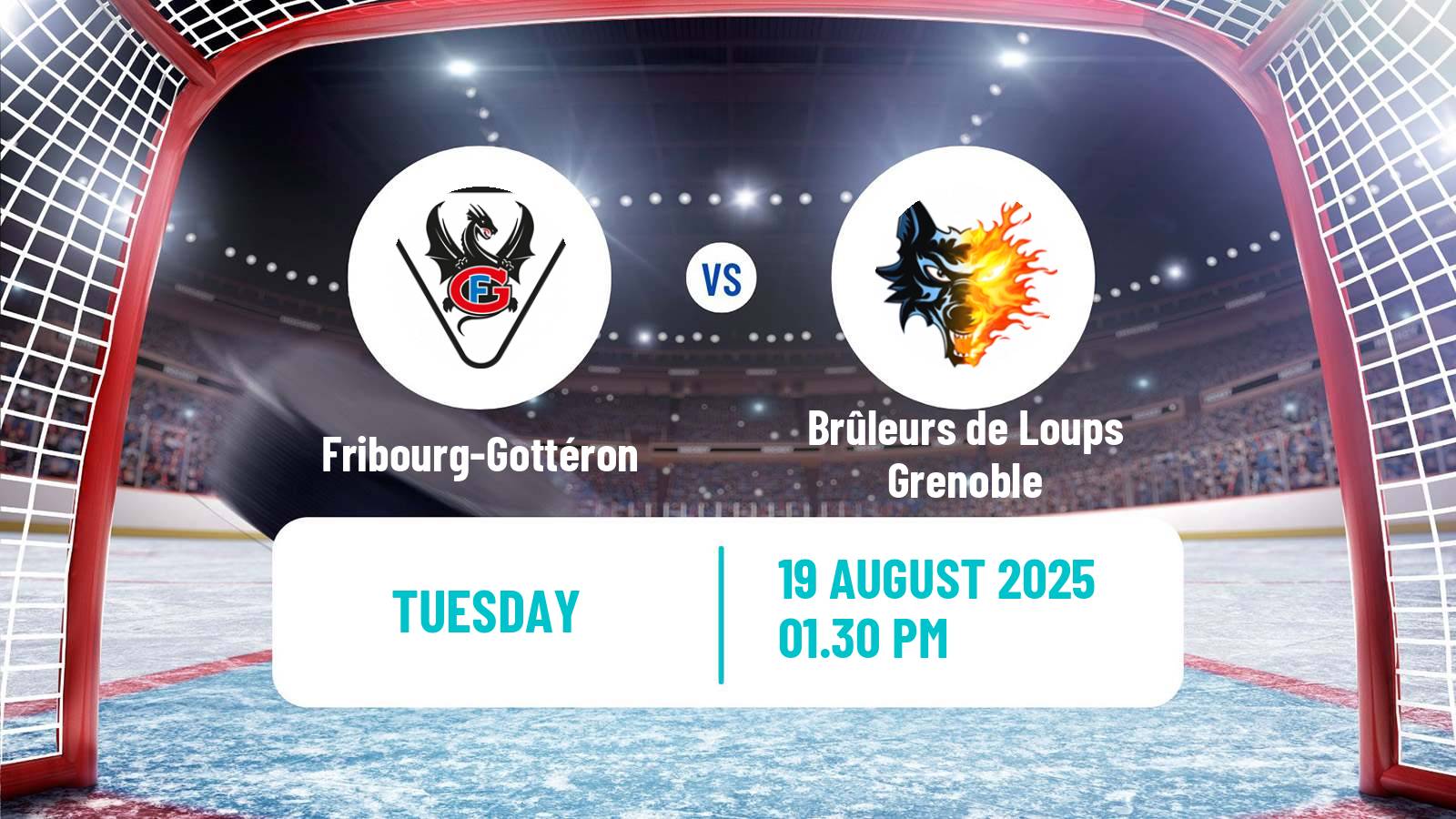 Hockey Club Friendly Ice Hockey Fribourg-Gottéron - Brûleurs de Loups Grenoble