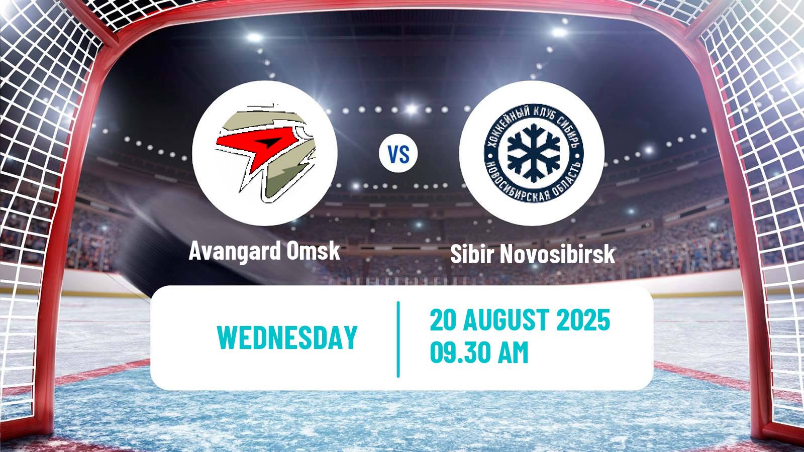 Hockey Club Friendly Ice Hockey Avangard Omsk - Sibir Novosibirsk