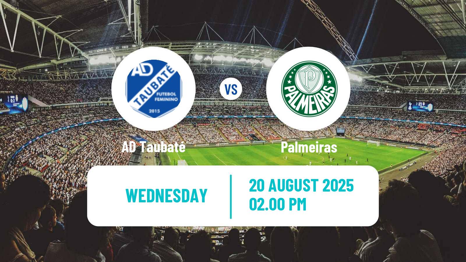 Soccer Brazilian Paulista Women Taubaté - Palmeiras