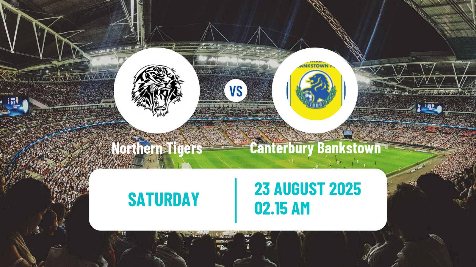 Soccer Australian NSW League One Northern Tigers - Canterbury Bankstown