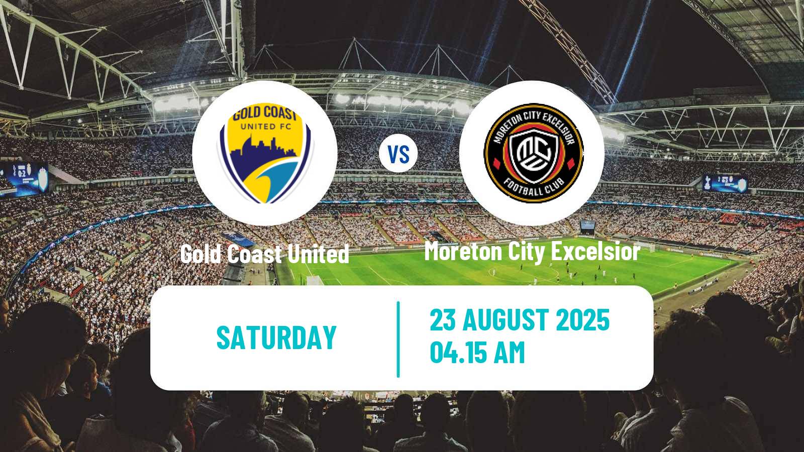 Soccer Australian NPL Queensland Gold Coast United - Moreton City Excelsior