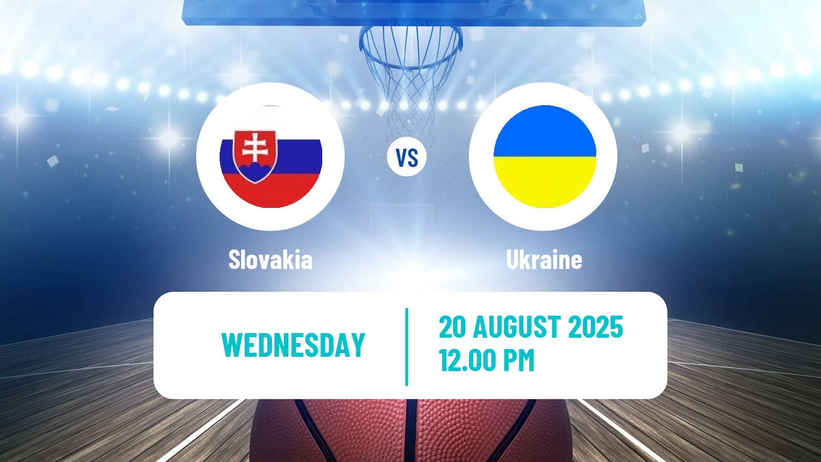 Basketball World Championship Basketball Slovakia - Ukraine