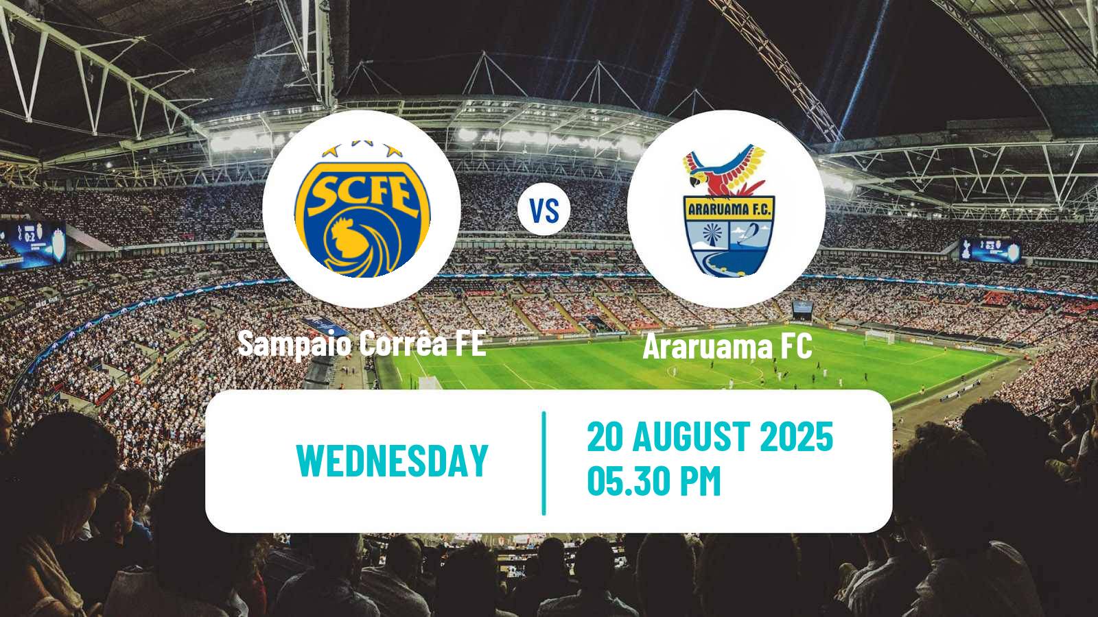 Soccer Brazilian Copa Rio Sampaio Corrêa FE - Araruama