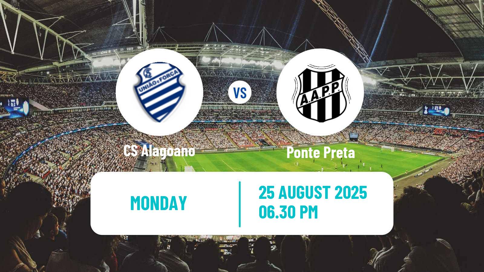 Soccer Brazilian Serie C CS Alagoano - Ponte Preta