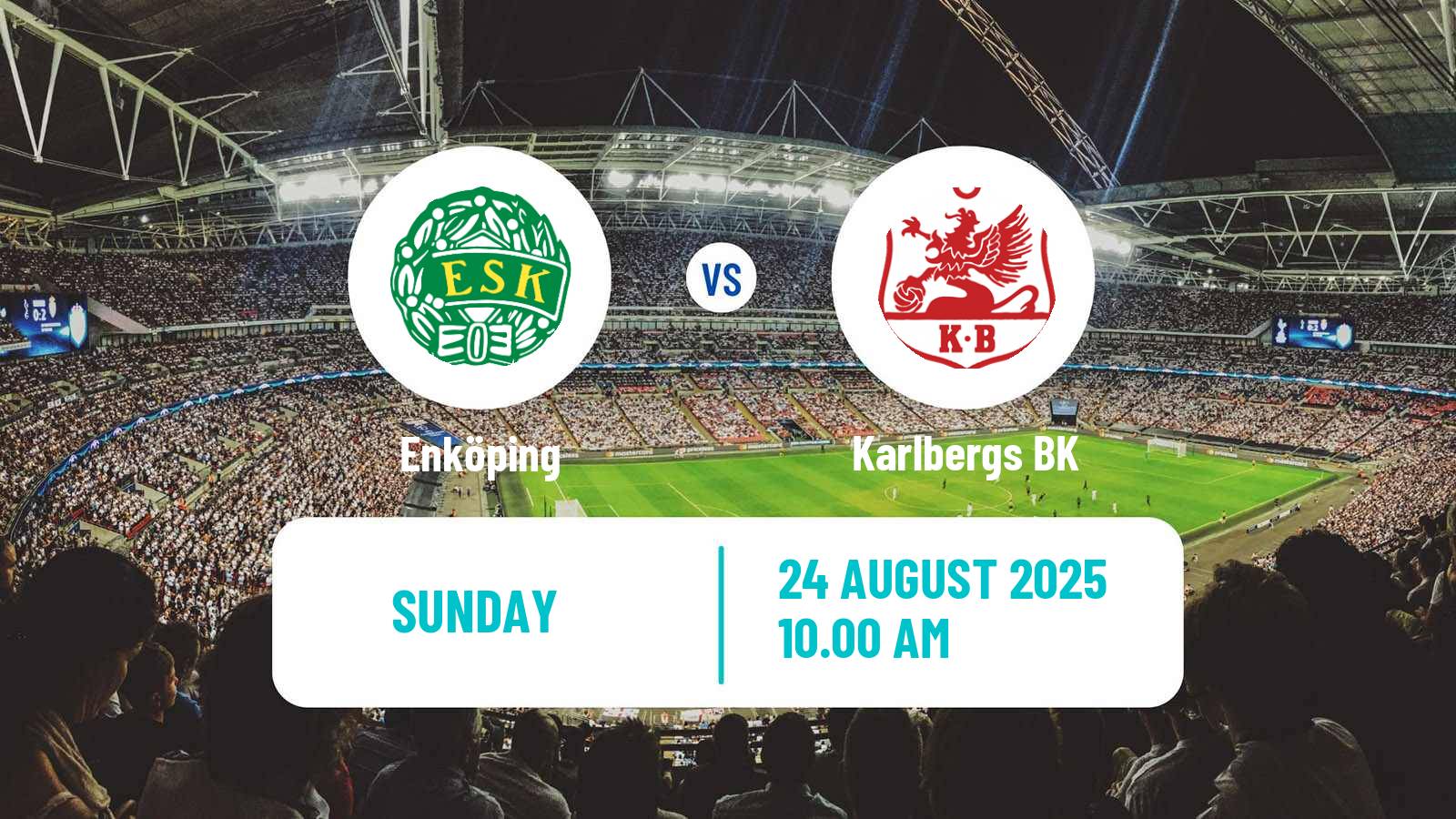 Soccer Swedish Division 1 Norra Enköping - Karlberg