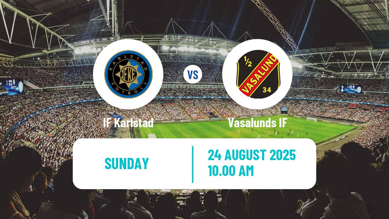 Soccer Swedish Division 1 Norra Karlstad - Vasalund