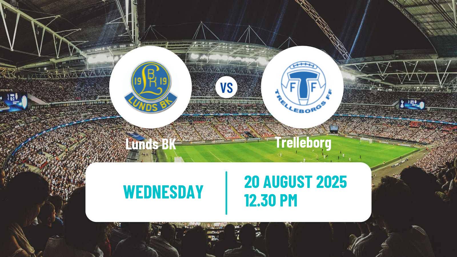 Soccer Svenska Cupen Lunds - Trelleborg