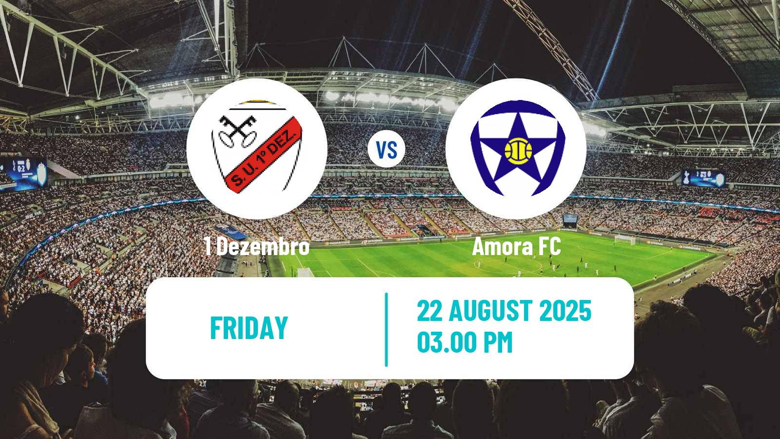 Soccer Portuguese Liga 3 1 Dezembro - Amora