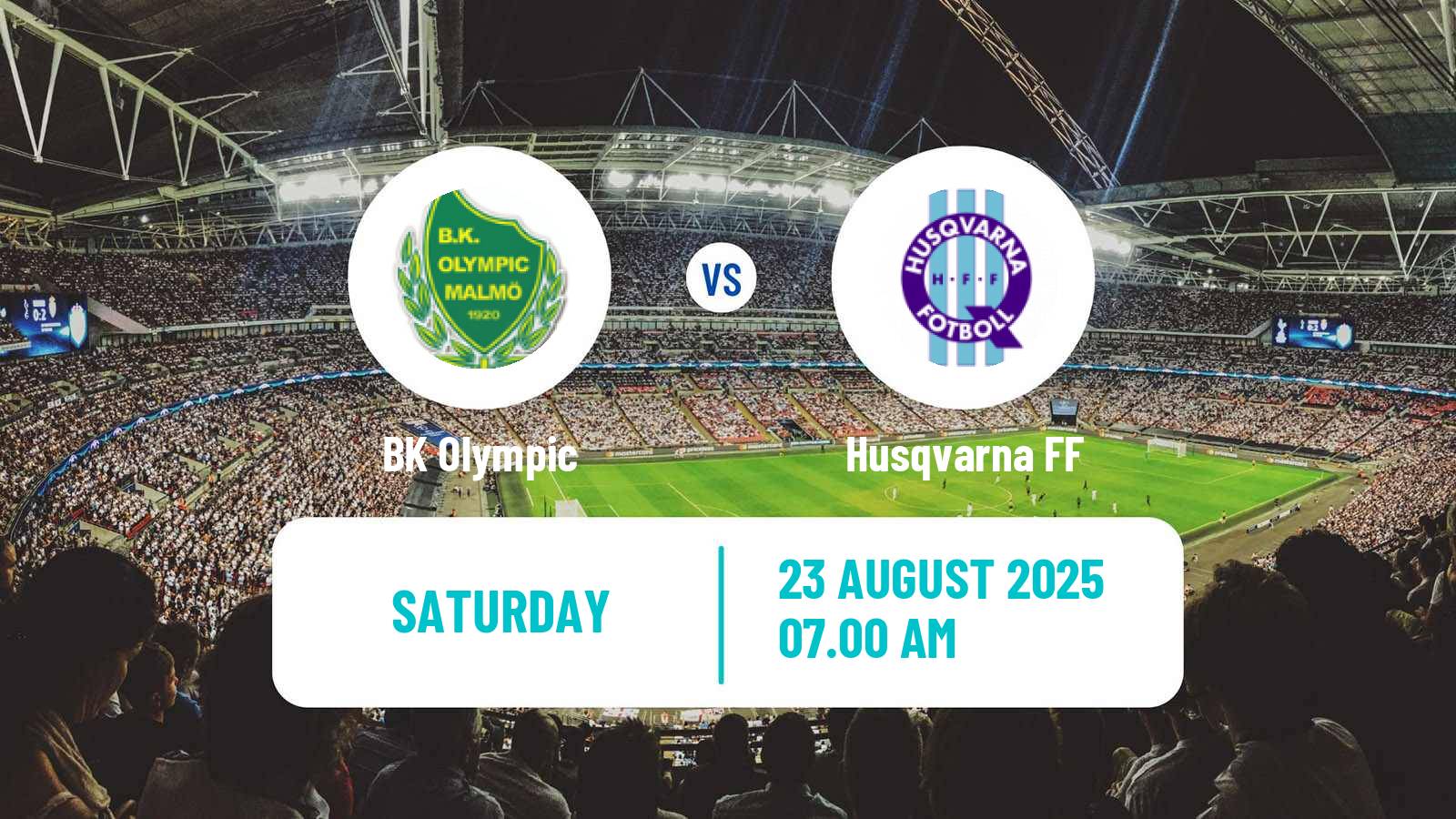 Soccer Swedish Division 1 Södra Olympic - Husqvarna
