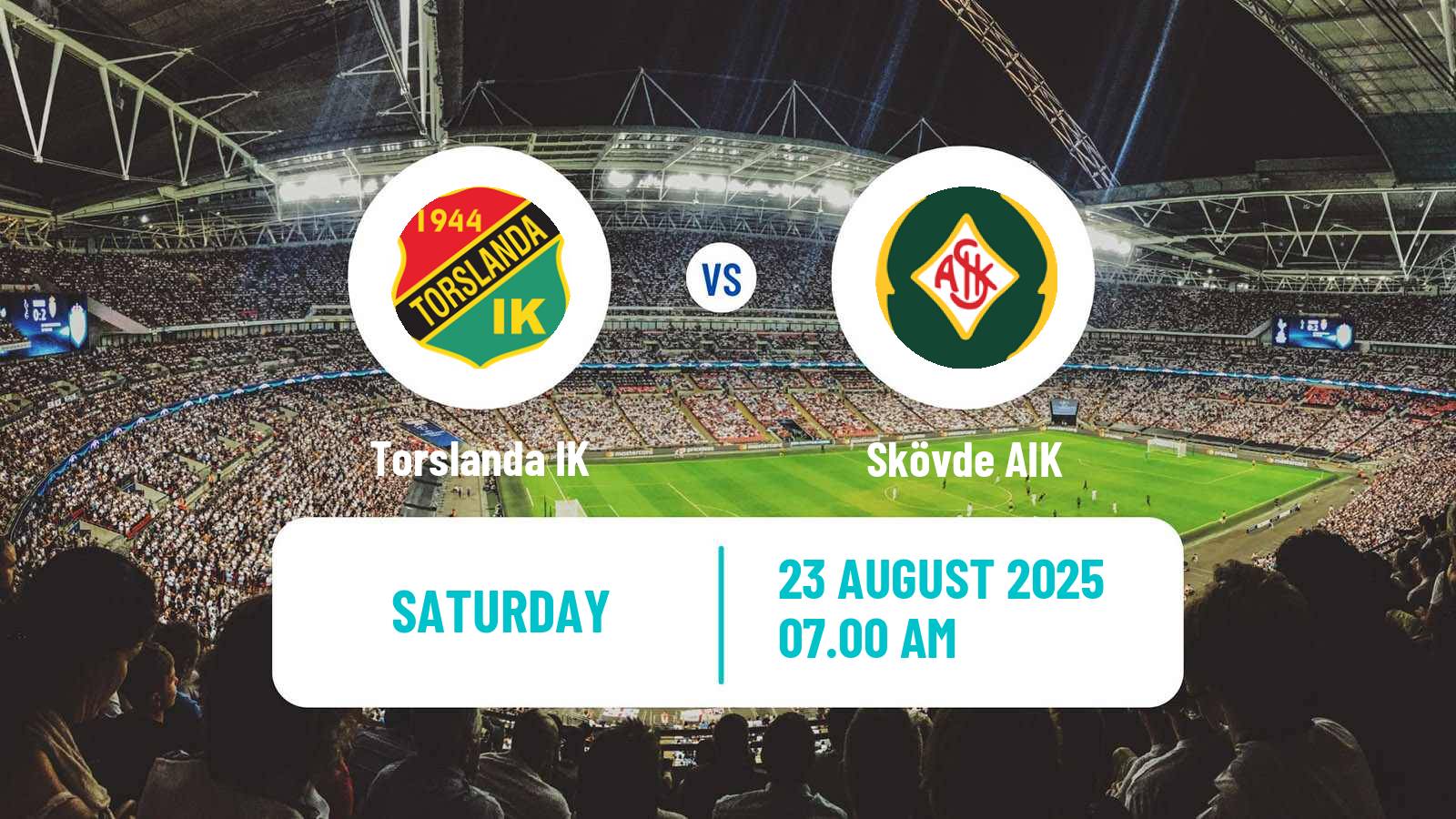 Soccer Swedish Division 1 Södra Torslanda - Skövde AIK