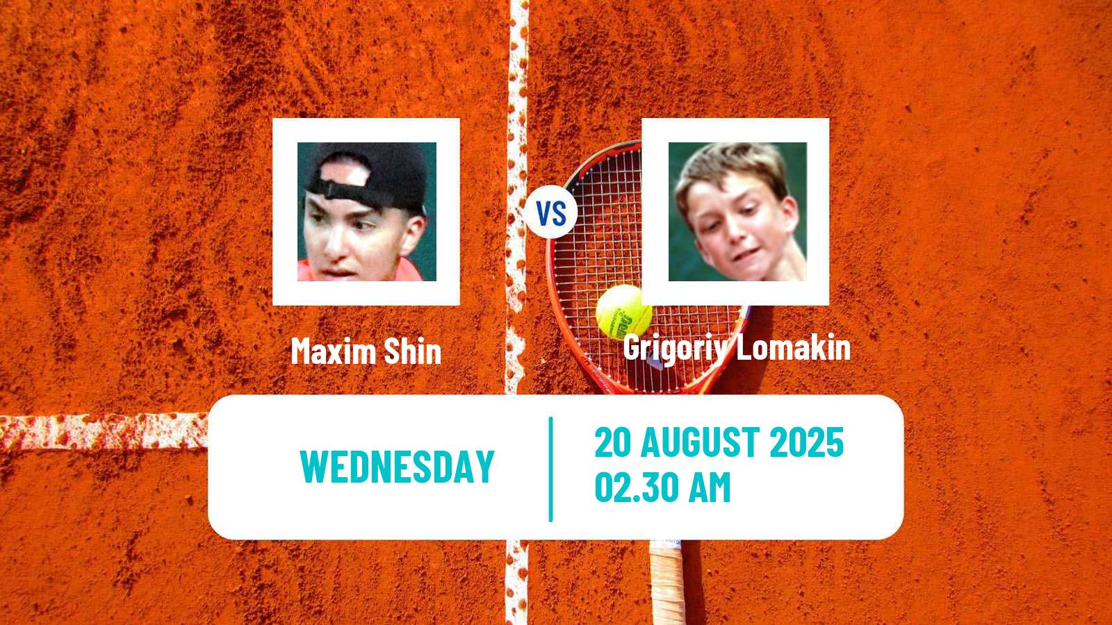 Tennis ITF M15 Nakhon Pathom 4 Men Maxim Shin - Grigoriy Lomakin