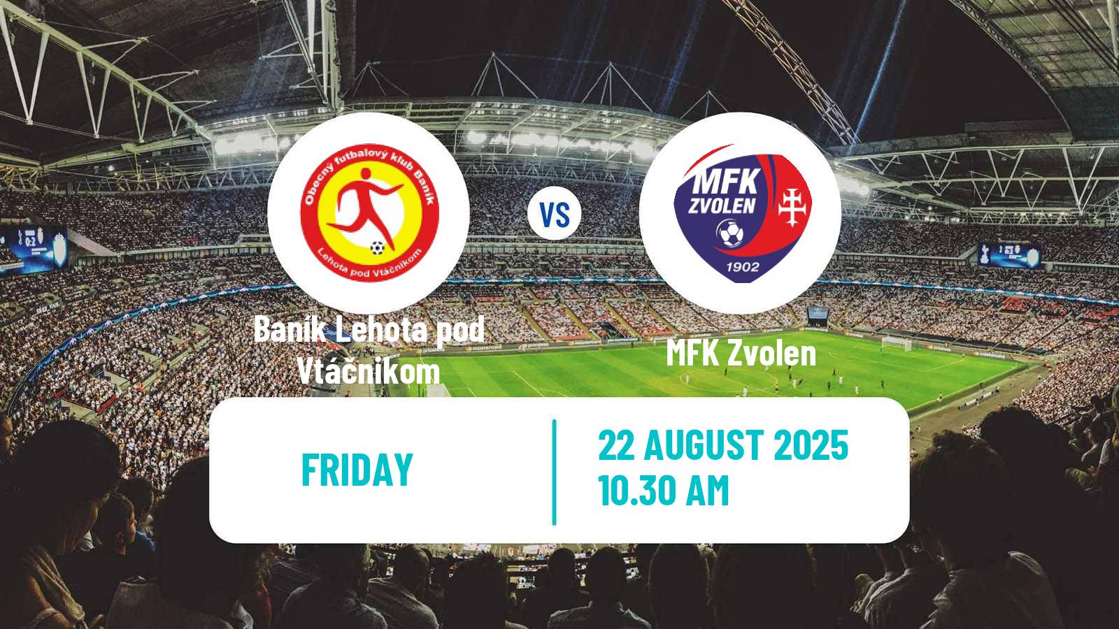 Soccer Slovak 2 Liga Baník Lehota pod Vtáčnikom - Zvolen