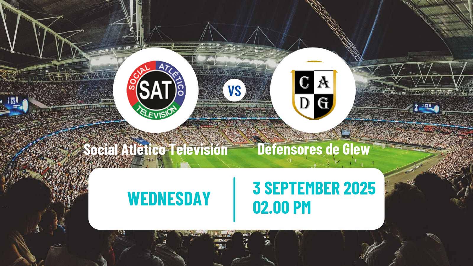 Soccer Argentinian Torneo Promocional Amateur Social Atlético Televisión - Defensores de Glew