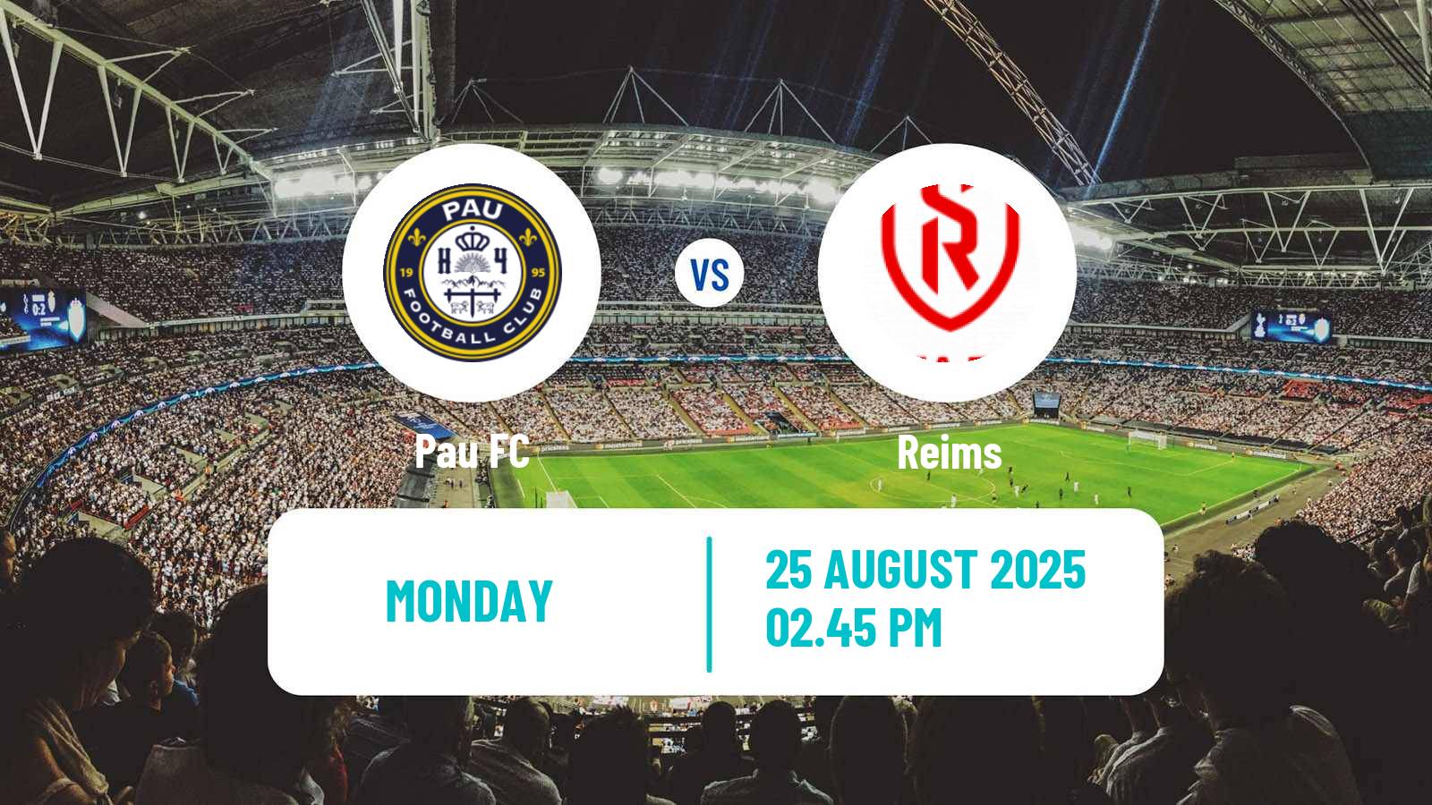 Soccer French Ligue 2 Pau - Reims