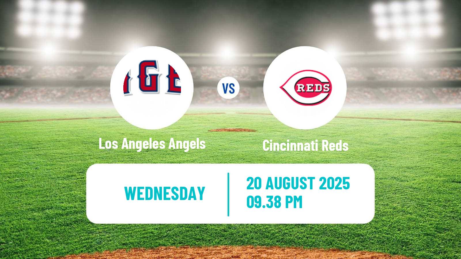 Baseball MLB Los Angeles Angels - Cincinnati Reds
