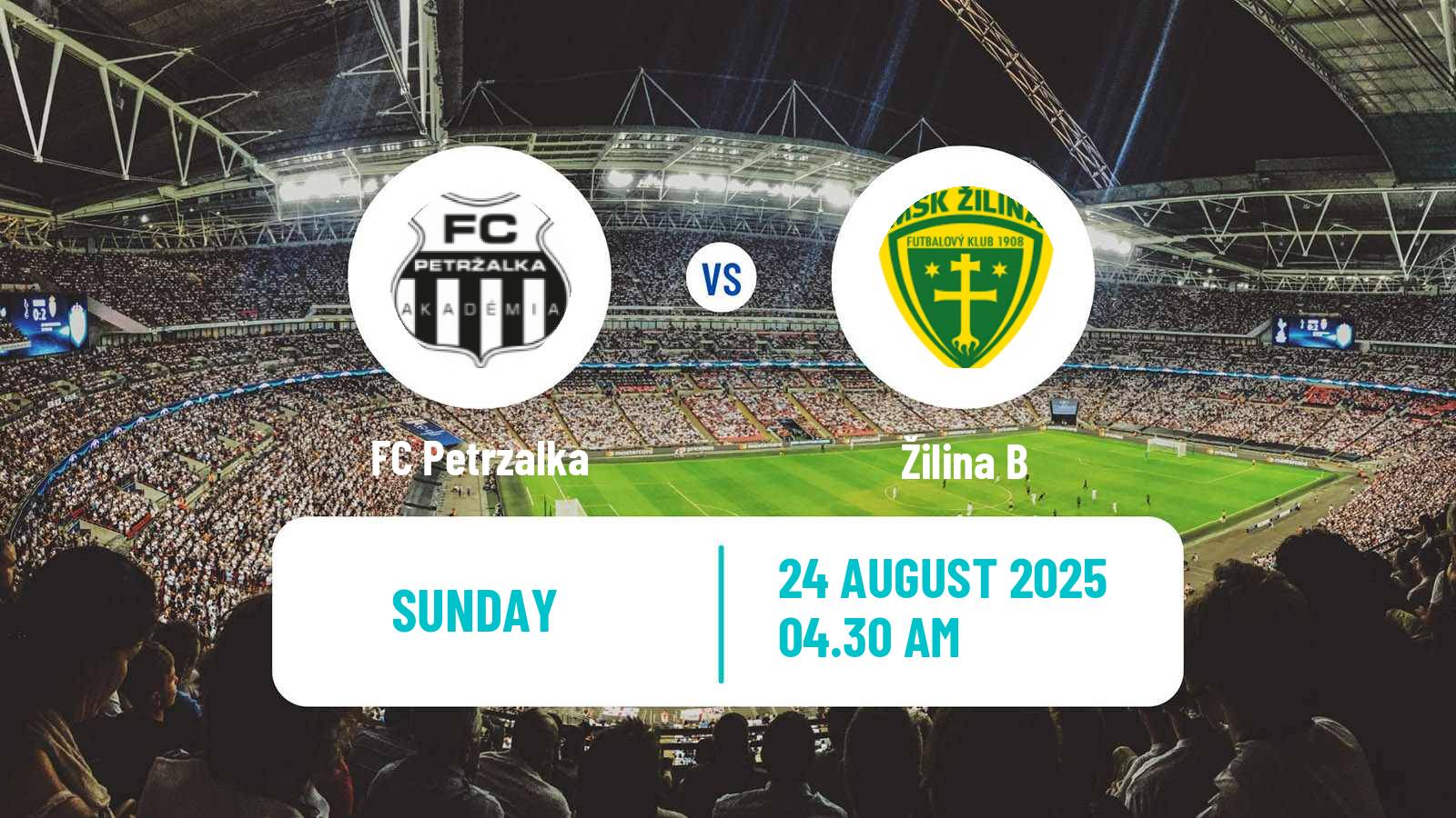 Soccer Slovak 2 Liga Petrzalka - Žilina B
