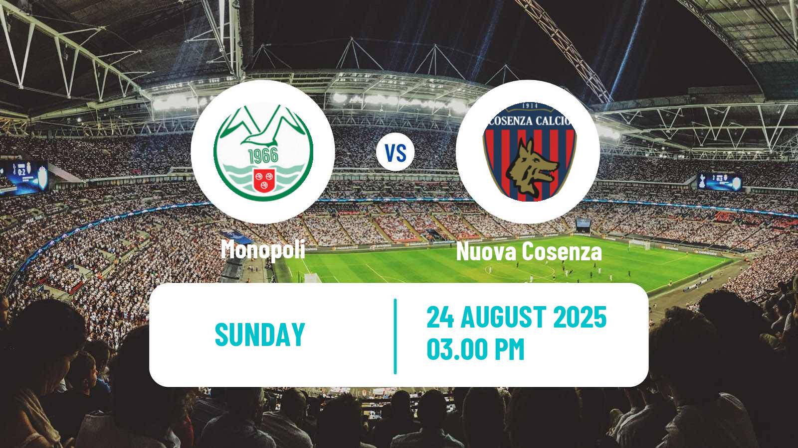 Soccer Italian Serie C Group C Monopoli - Nuova Cosenza