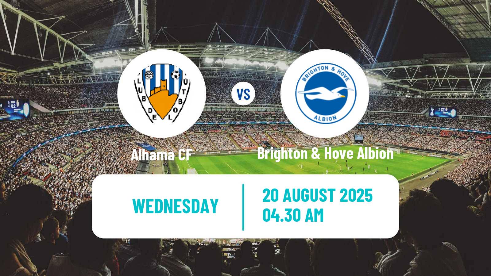 Soccer Club Friendly Women Alhama - Brighton & Hove Albion