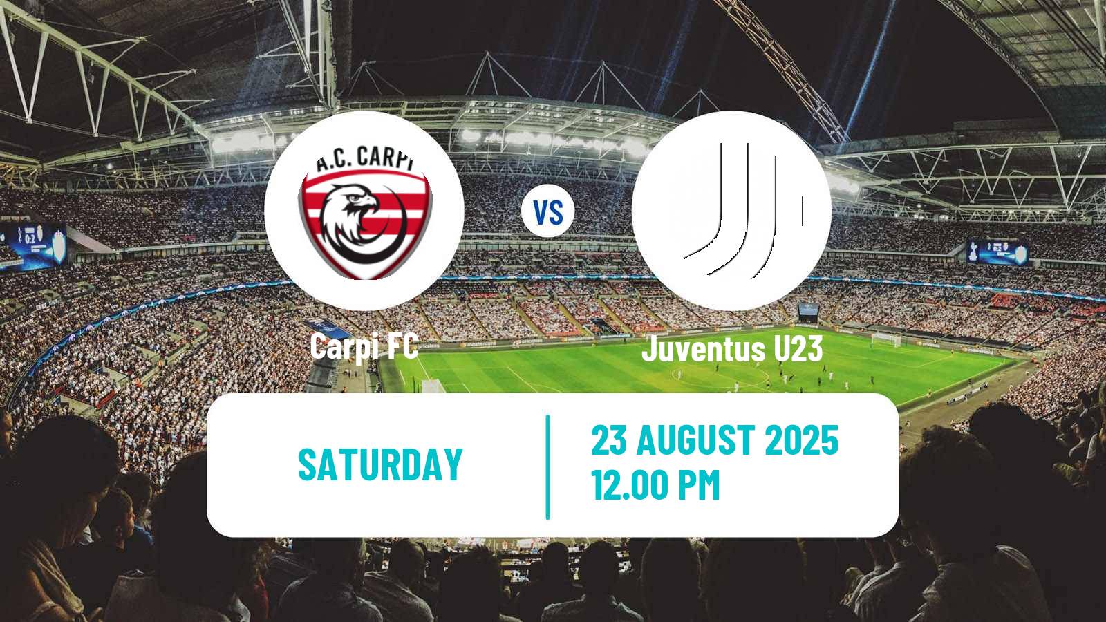 Soccer Italian Serie C Group B Carpi - Juventus U23
