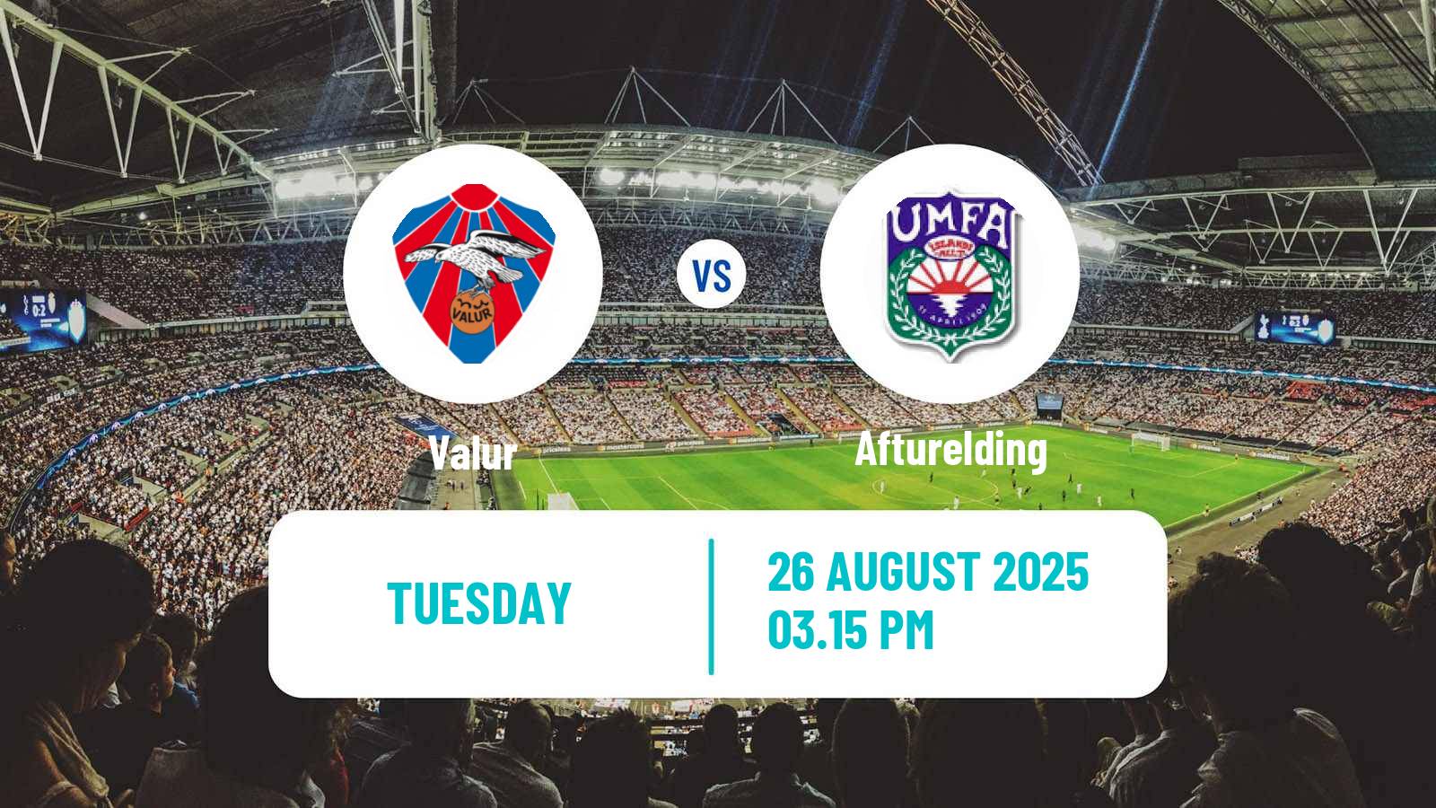 Soccer Icelandic Besta-deild karla Valur - Afturelding
