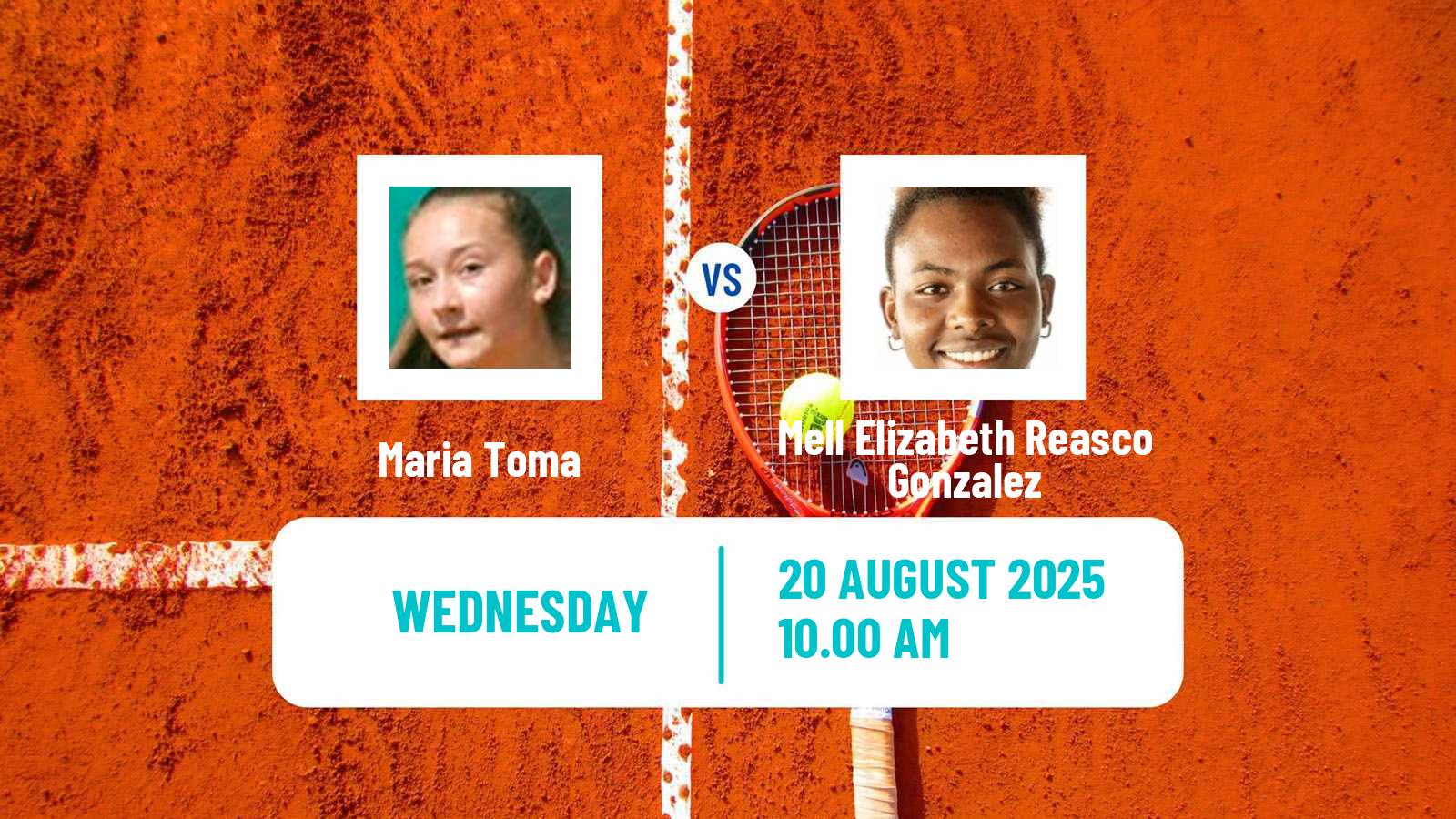 Tennis ITF W15 Santiago 2 Women Maria Toma - Mell Elizabeth Reasco Gonzalez
