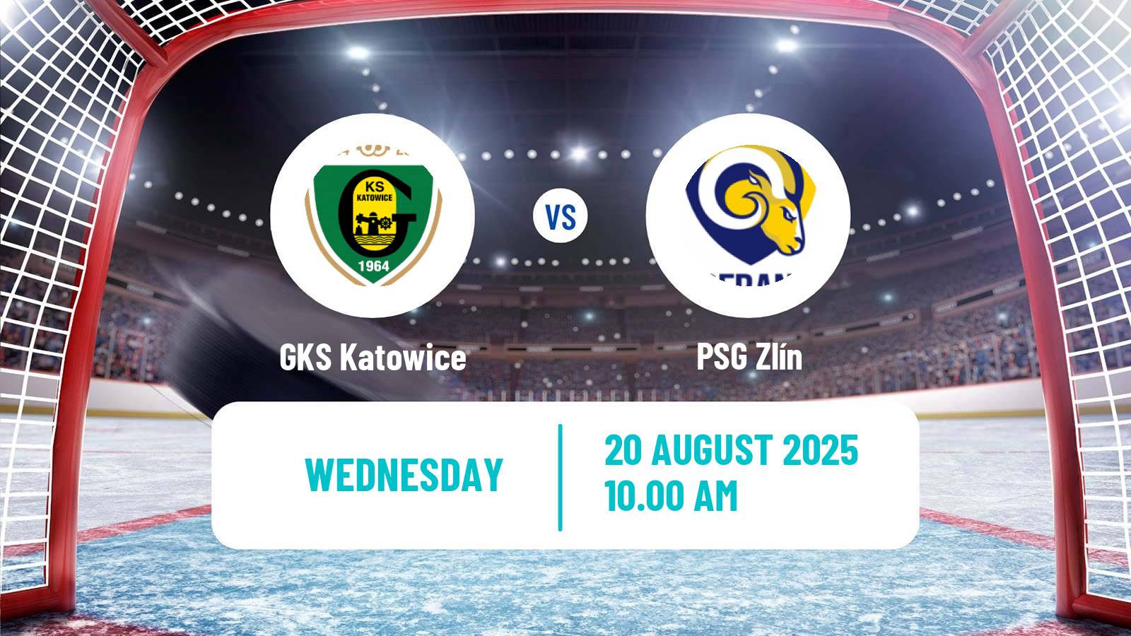 Hockey Club Friendly Ice Hockey GKS Katowice - PSG Zlín