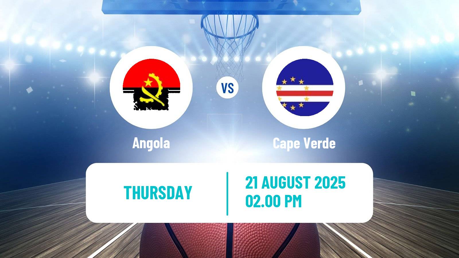 Basketball African Championship Basketball Angola - Cape Verde