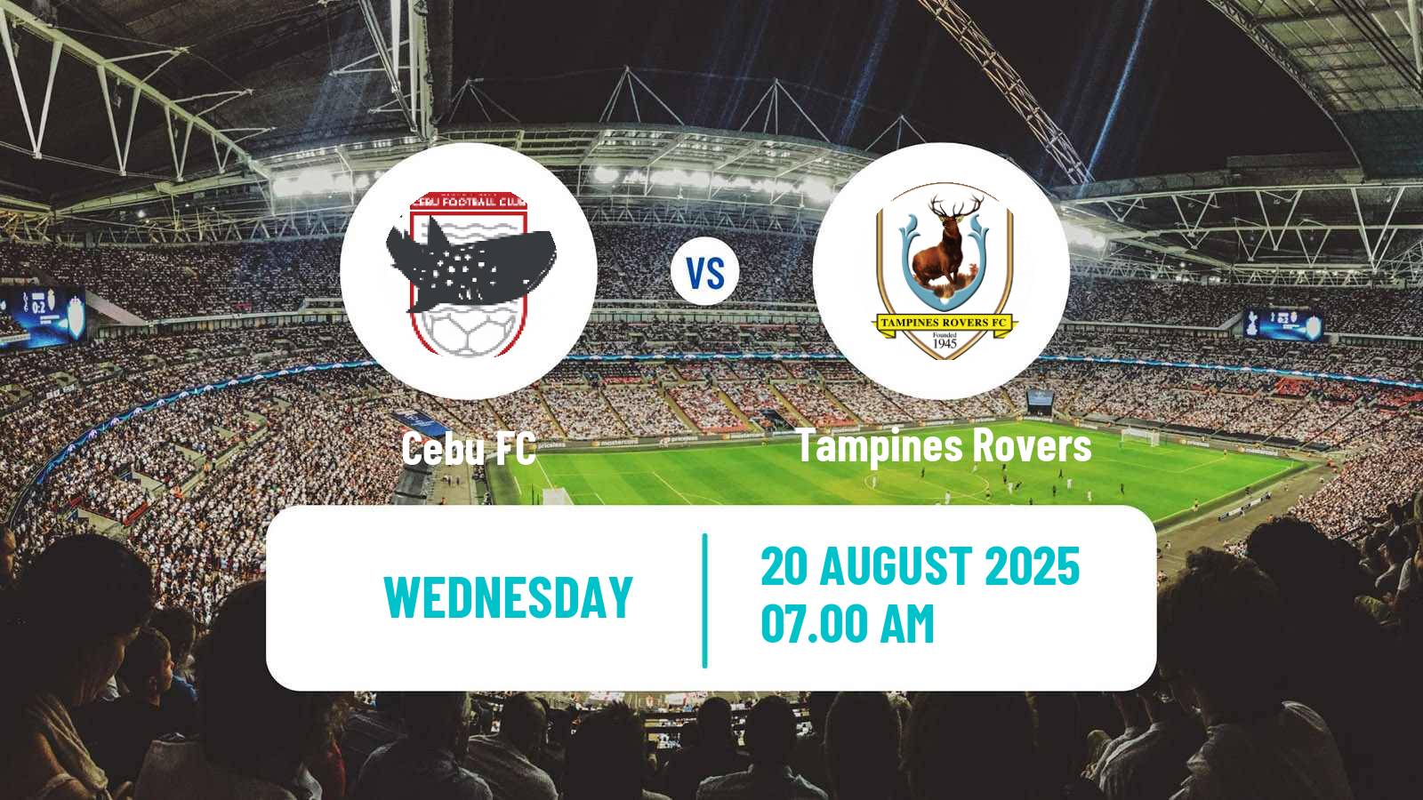 Soccer ASEAN Club Championship Cebu FC - Tampines Rovers