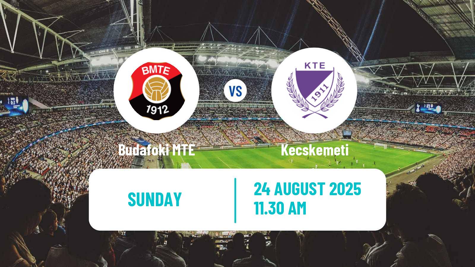 Soccer Hungarian NB II Budafoki - Kecskemeti