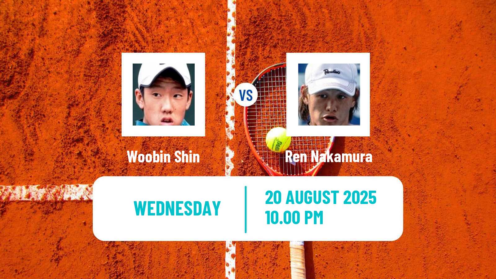Tennis ITF M25 Taipei Men Woobin Shin - Ren Nakamura