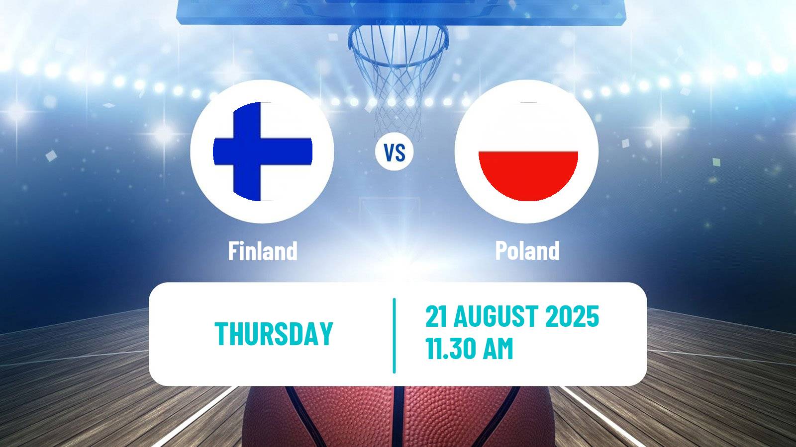 Basketball Friendly International Basketball Finland - Poland