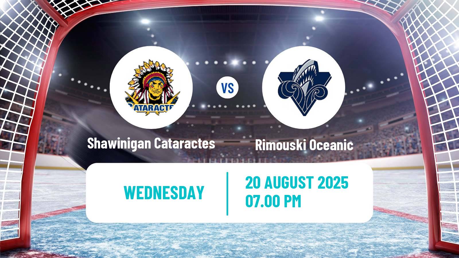 Hockey QMJHL Shawinigan Cataractes - Rimouski Oceanic
