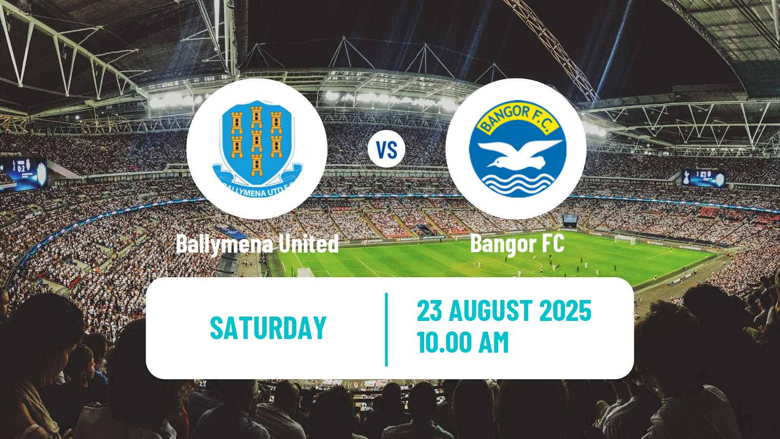 Soccer Northern Irish Premiership Ballymena United - Bangor
