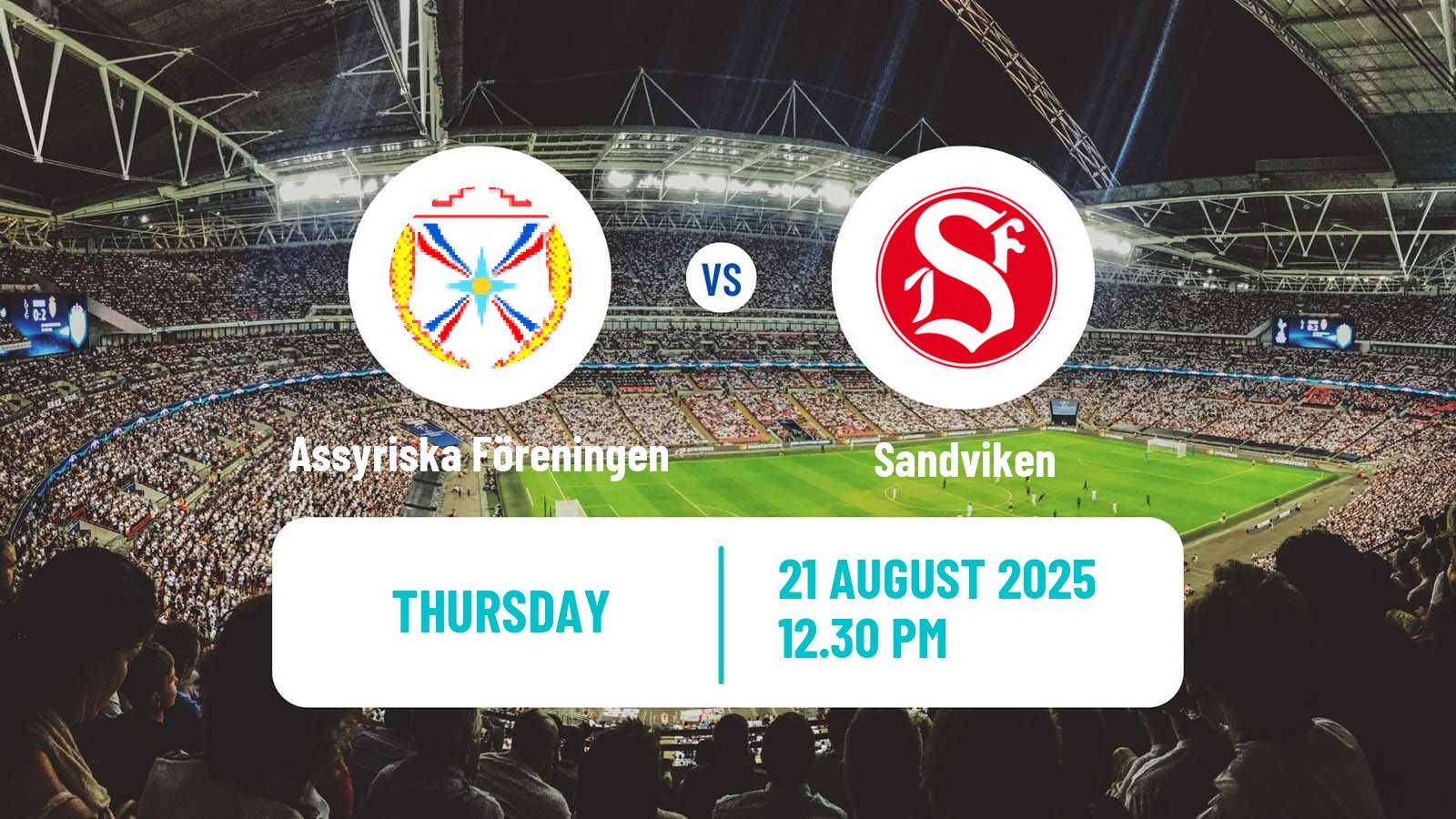 Soccer Svenska Cupen Assyriska Föreningen - Sandviken