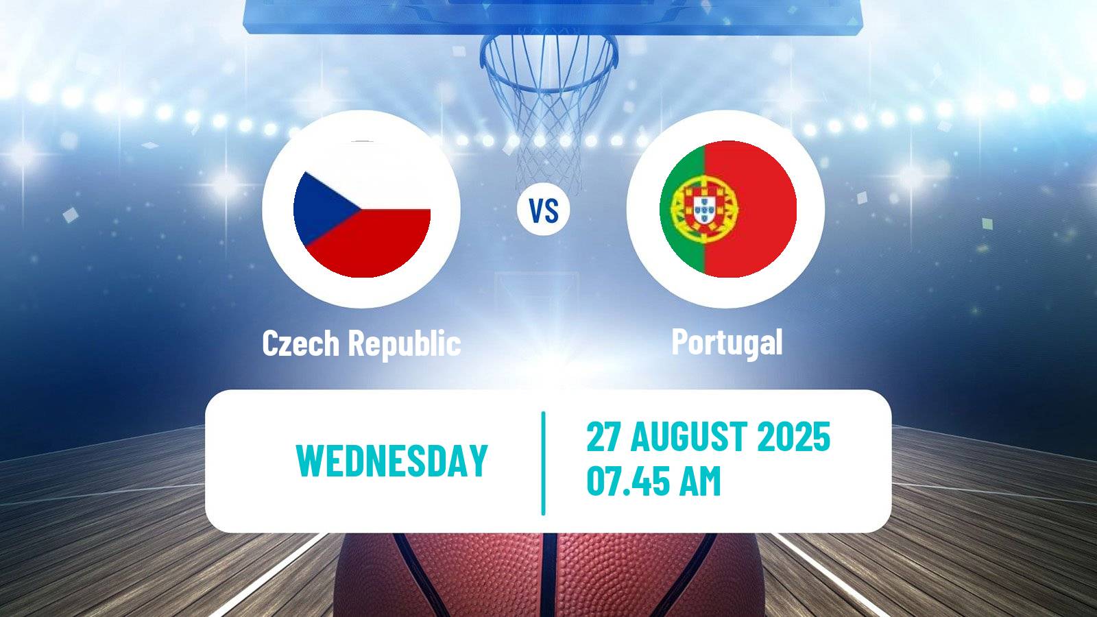 Basketball EuroBasket Czech Republic - Portugal